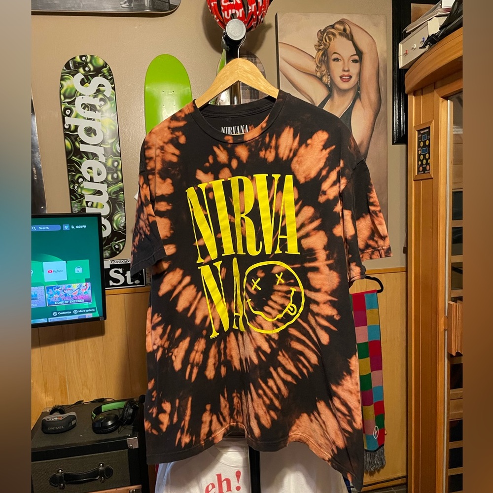 Nirvana, Custom One Of One Reverse Dye - image 1